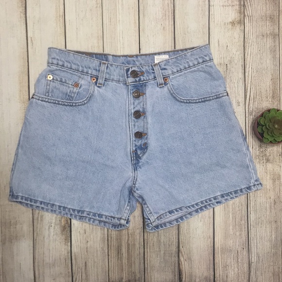levis high waisted button fly